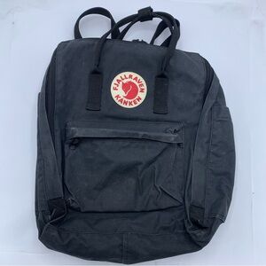 Fjallraven Kanken Black (23510) Bag Backpack Hiking School Laptop Outdoor 16L